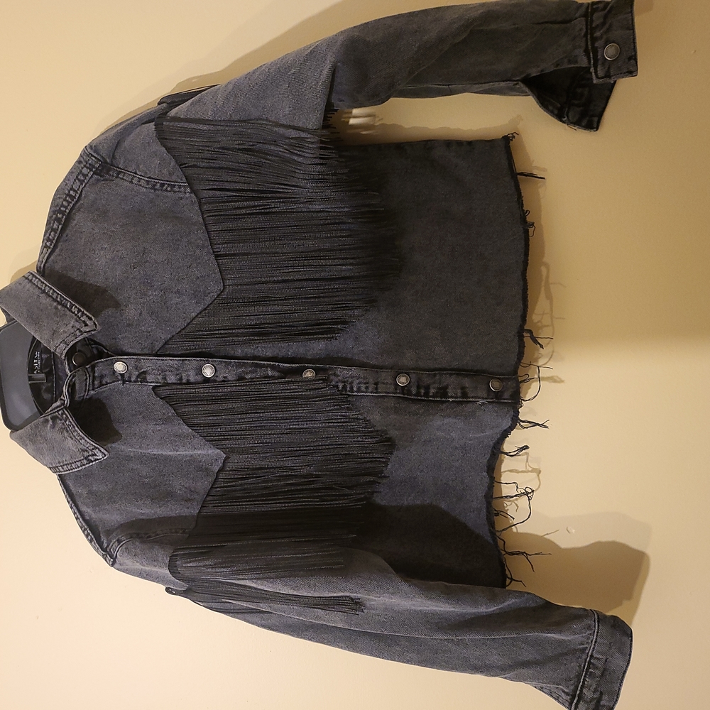 Nasty gal denim crop jacket